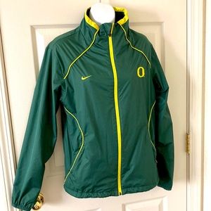 Windbreaker Rain Jacket Nike University of Oregon Size M (PreOwned)